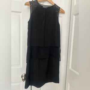 Vince Black Layered Dress